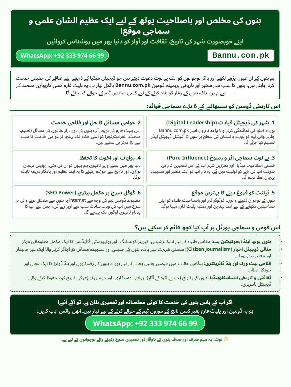 Bannu Advertisement